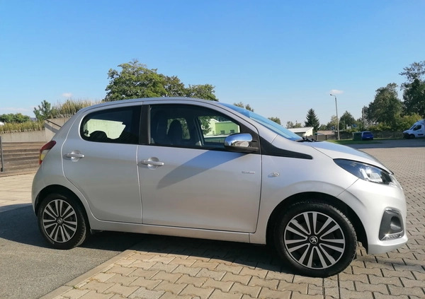 Peugeot 108 cena 29900 przebieg: 48000, rok produkcji 2017 z Bytom małe 137